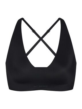 NIKE SKIMS SHINE V NECK BEA OBSIDIAN  M